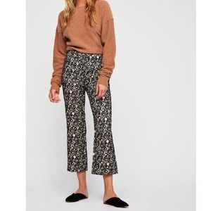 Free People Mod Crop Bootcut Pants NWT
